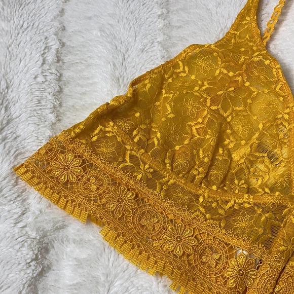 Free People Ella Soft Bra Sardenia Sunset NWT - Picture 2 of 13